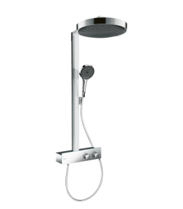 Hansgrohe Rainfinity Showerpipe 360 1jet with ShowerTablet 350, 26853000