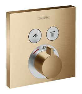 Hansgrohe ShowerSelect Thermostat for concealed installation for 2 functions, 15763147